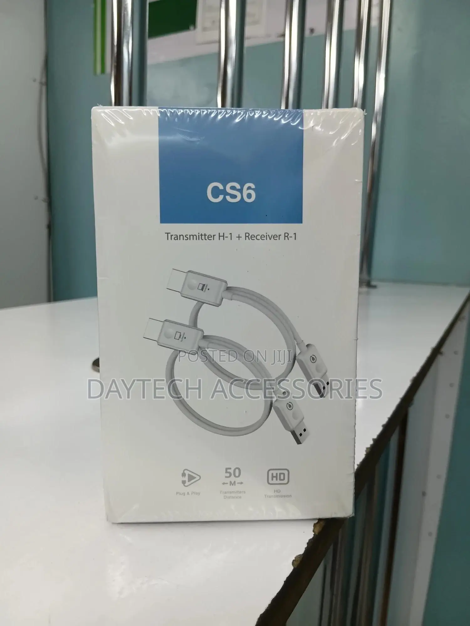 Cs6 50m Wireless Type-C Hdmi Video Transmitter Receiver Extender