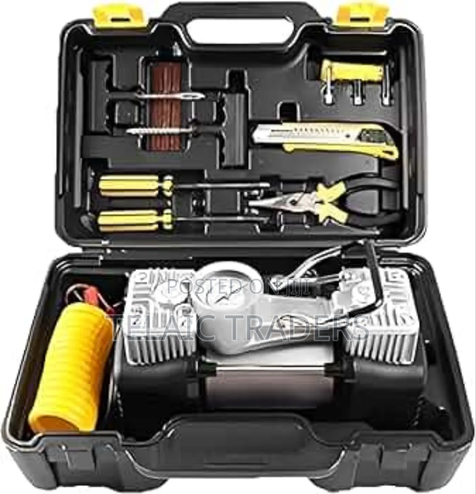 Air Compressor With Tools