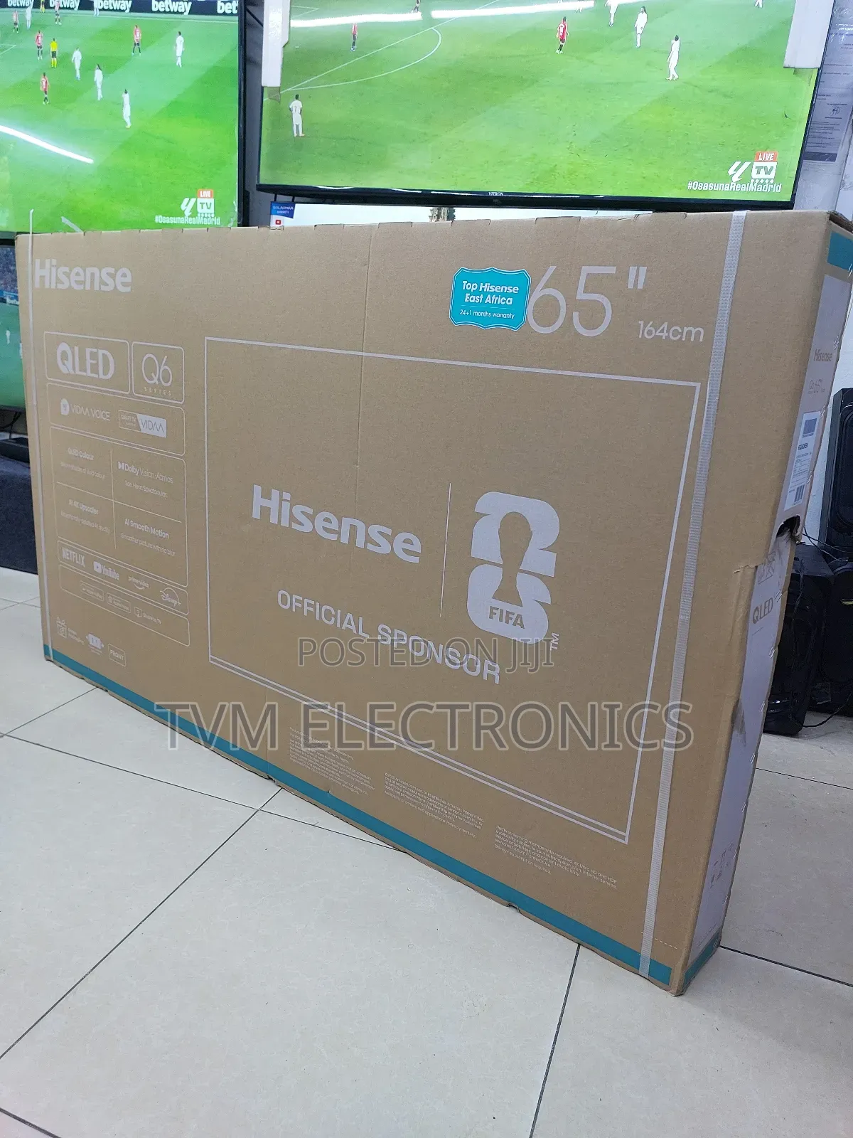 Hisense 65 Inch Qled Smart Tv 65q6q