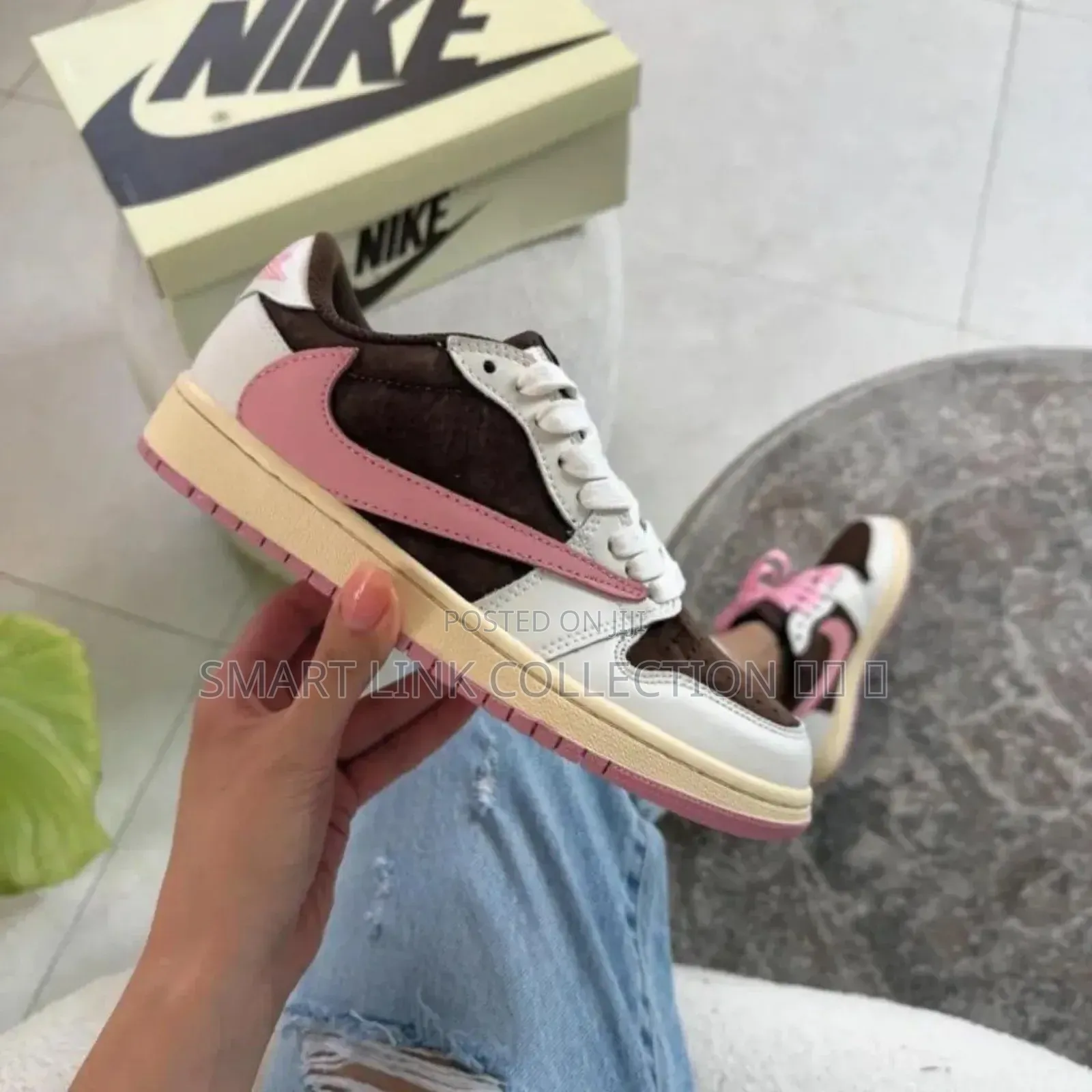 Jordan 1 Travis Scott “Dark Pony Pink”