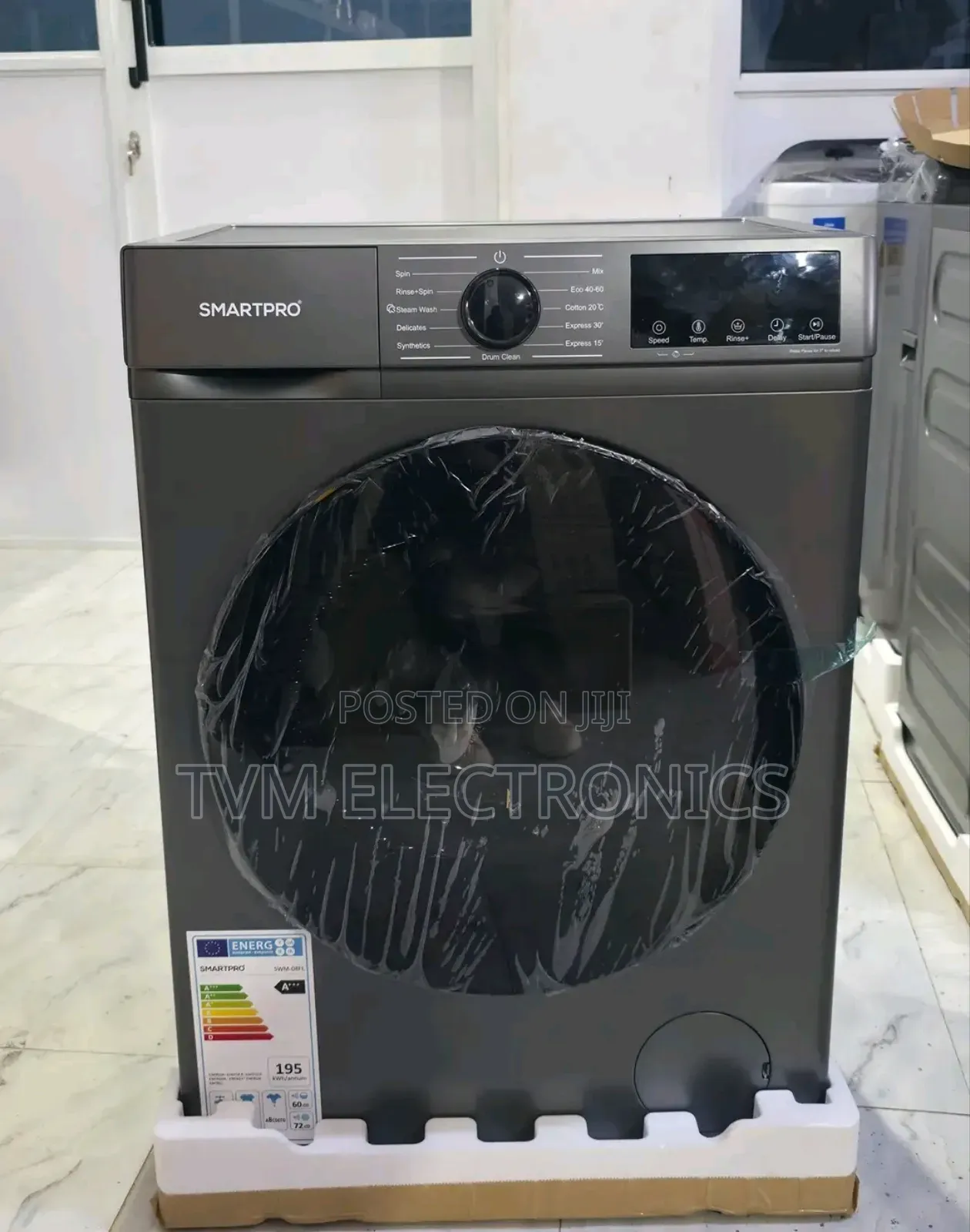 Smartpro 10kg Washing Machine Front Load Automatic