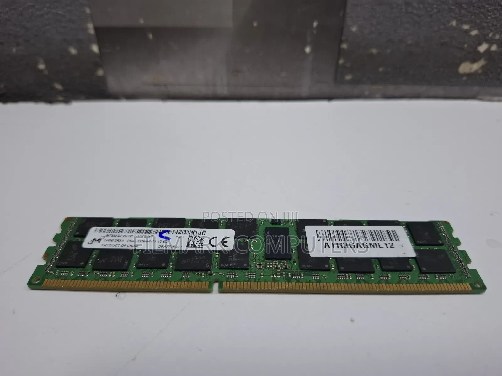 Micron 16gb 2rx4 Pc3l-12800r-11-13-e2 Server Ram