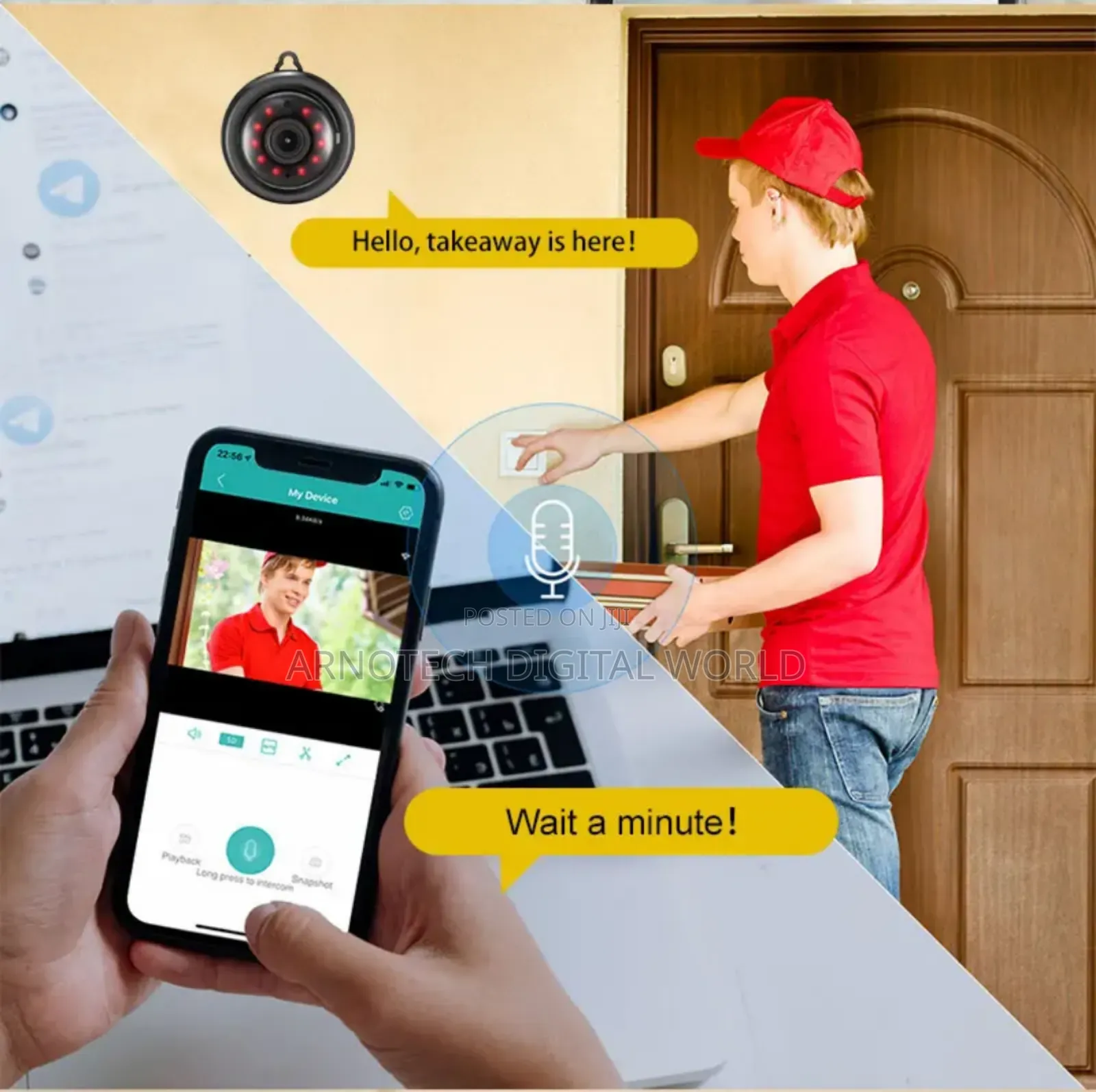 Panorama V380 Hd 360 Degree Wireless Wifi Ip Camera