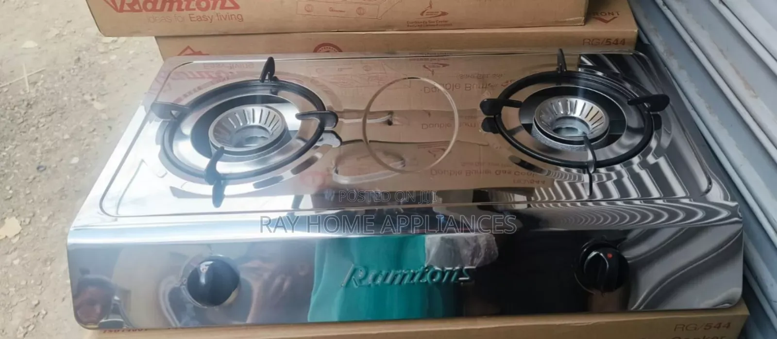 Stainless Steel Ramtons 2 Table Top Burner