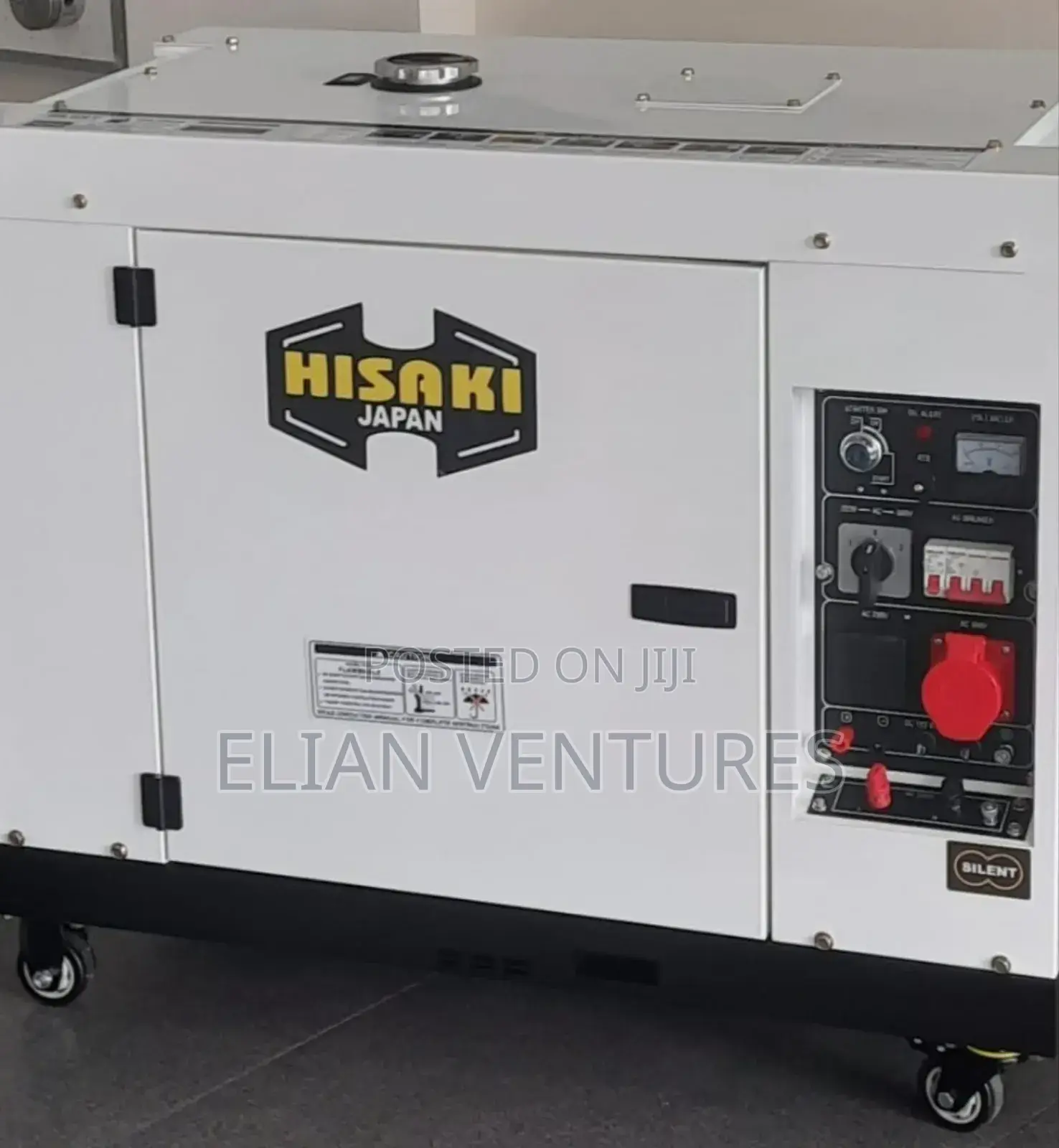 Newly Arrived Hisaki 3 Phase 15 Kva With Ats Generator