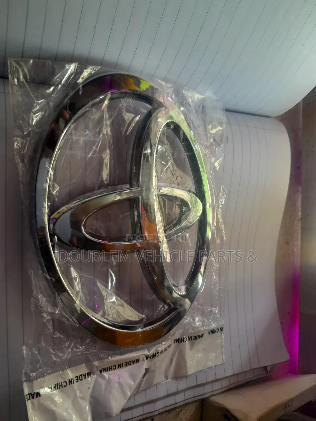 Front Grill Logo/Emblem Toyota Landcruiser Prado Fj120/Universal Logos