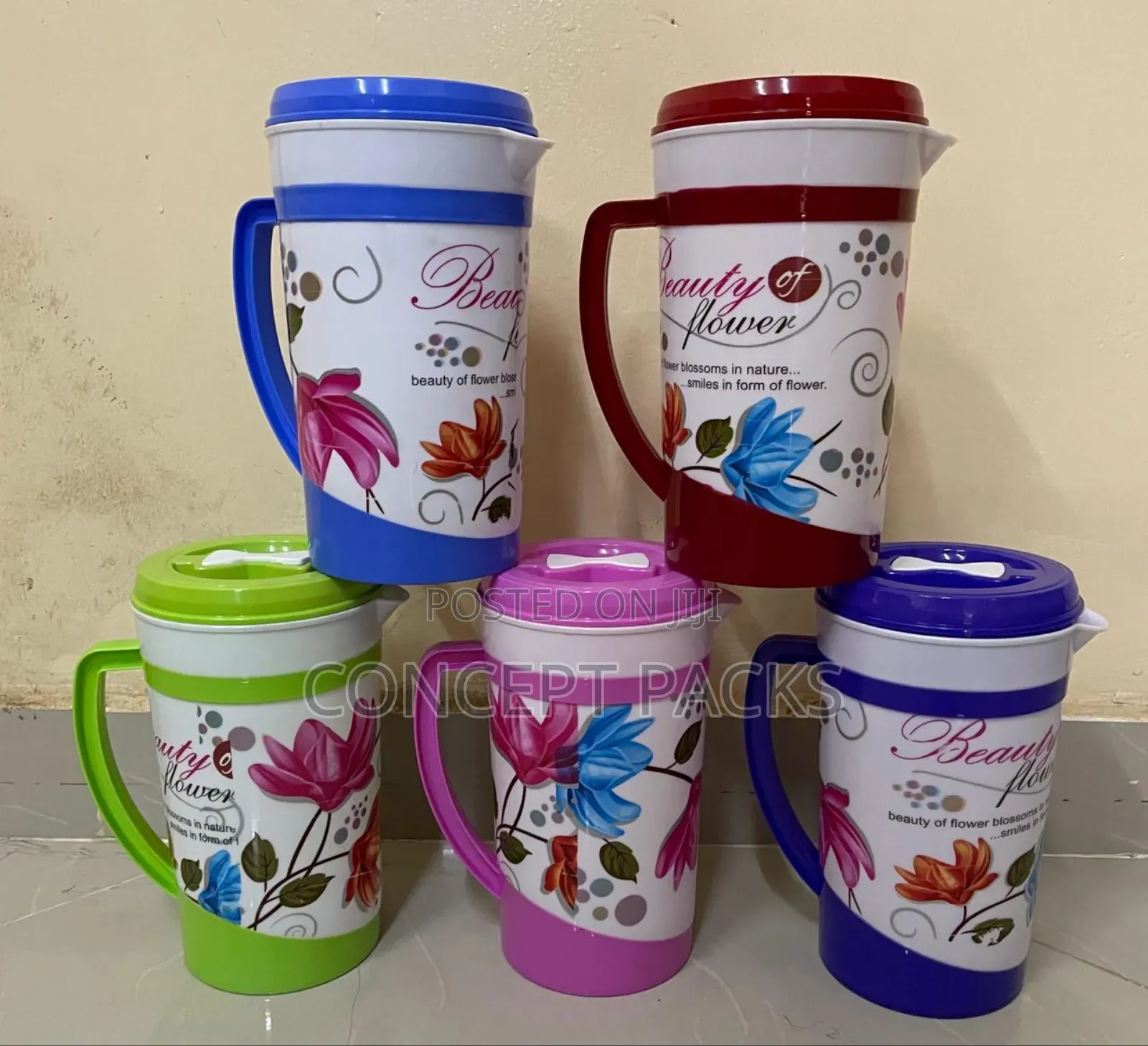 25pcs Star Galaxy Plastic Jug.