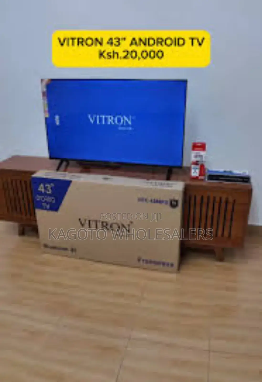 Vitron 43 Qled Smart Tv