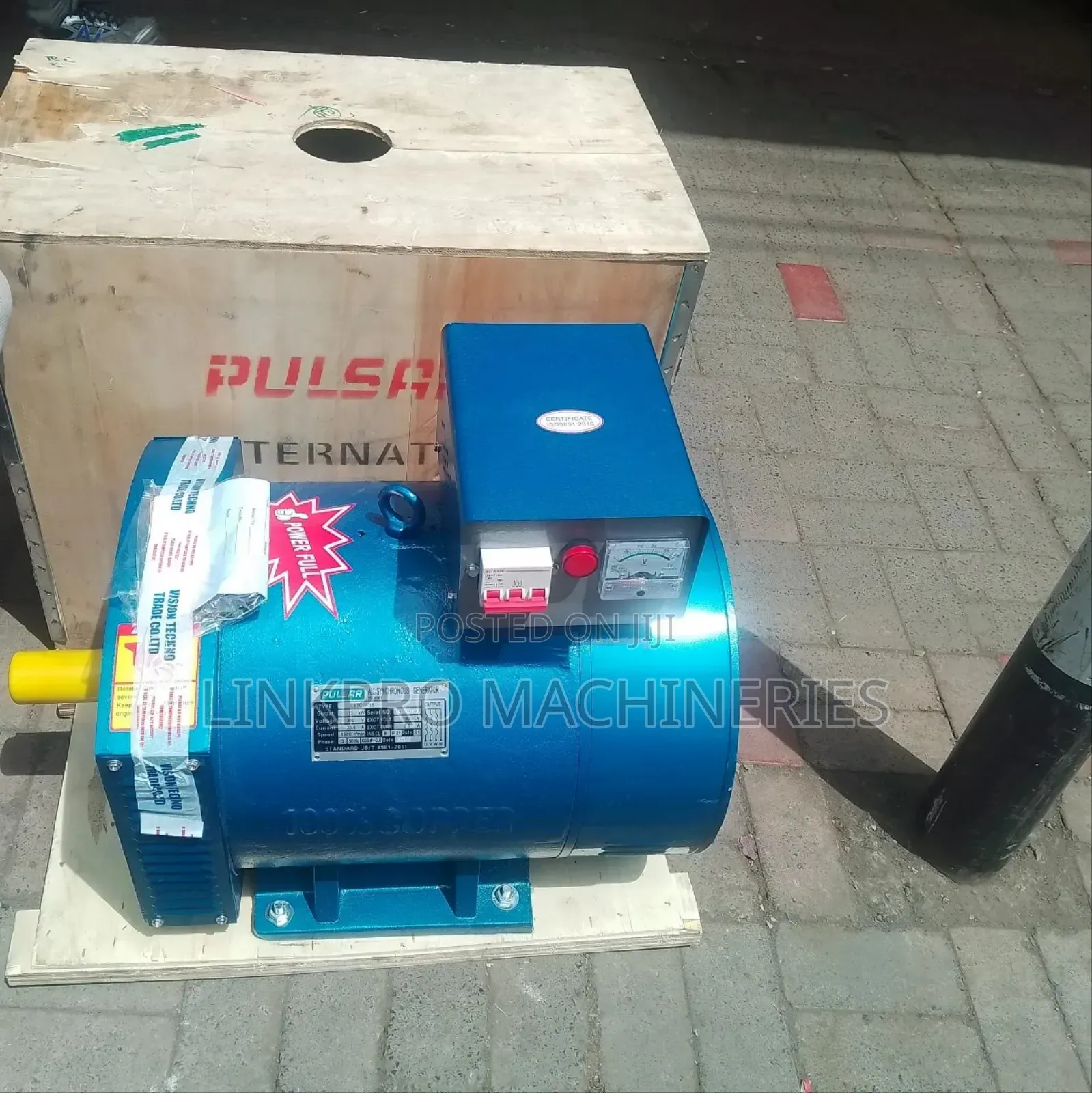 15killowatt 3 Phase Pulsar Alternator