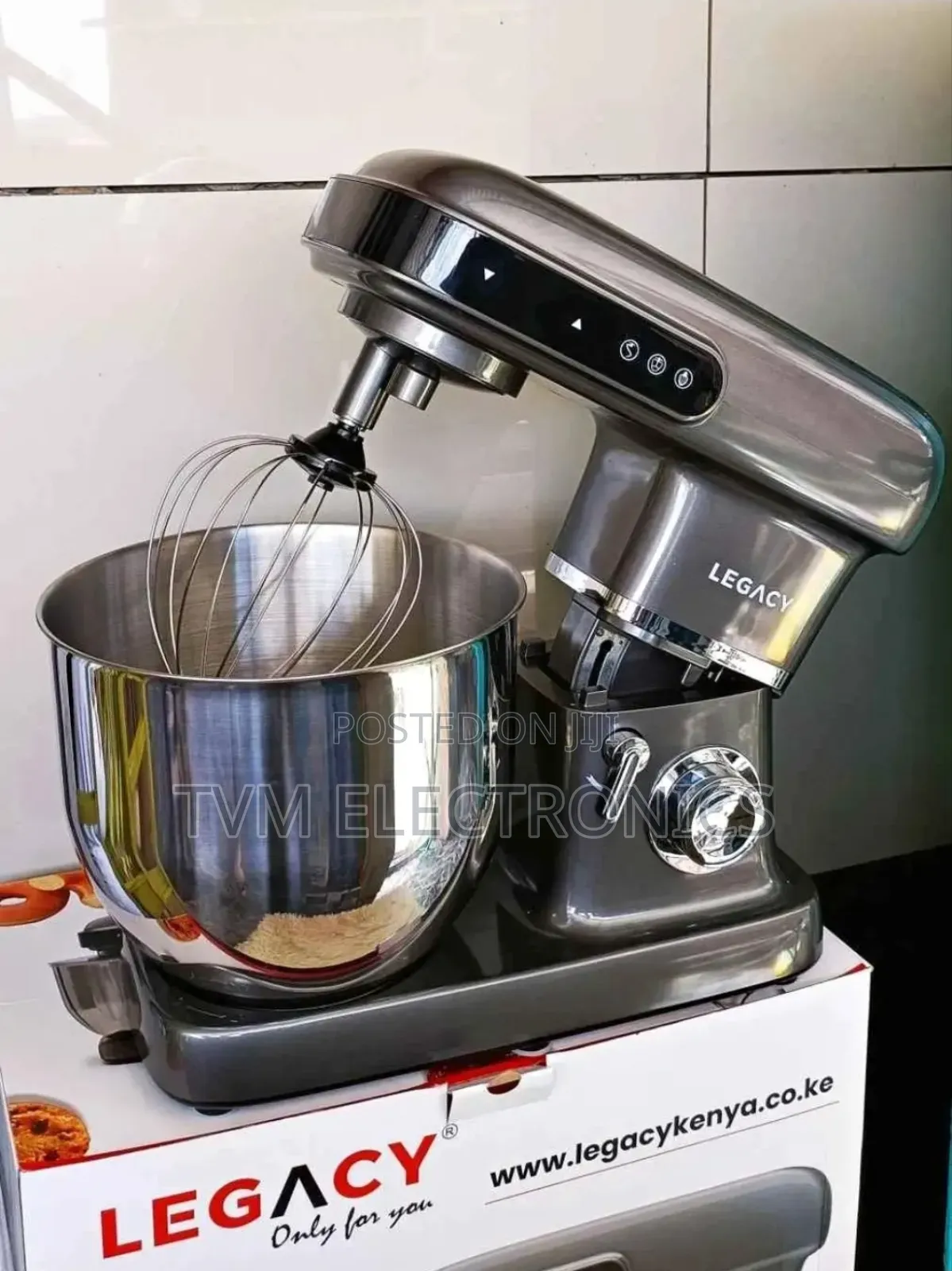 Legacy 10 Litre Stand Mixer - 1500w Powerful Kitchen Machine