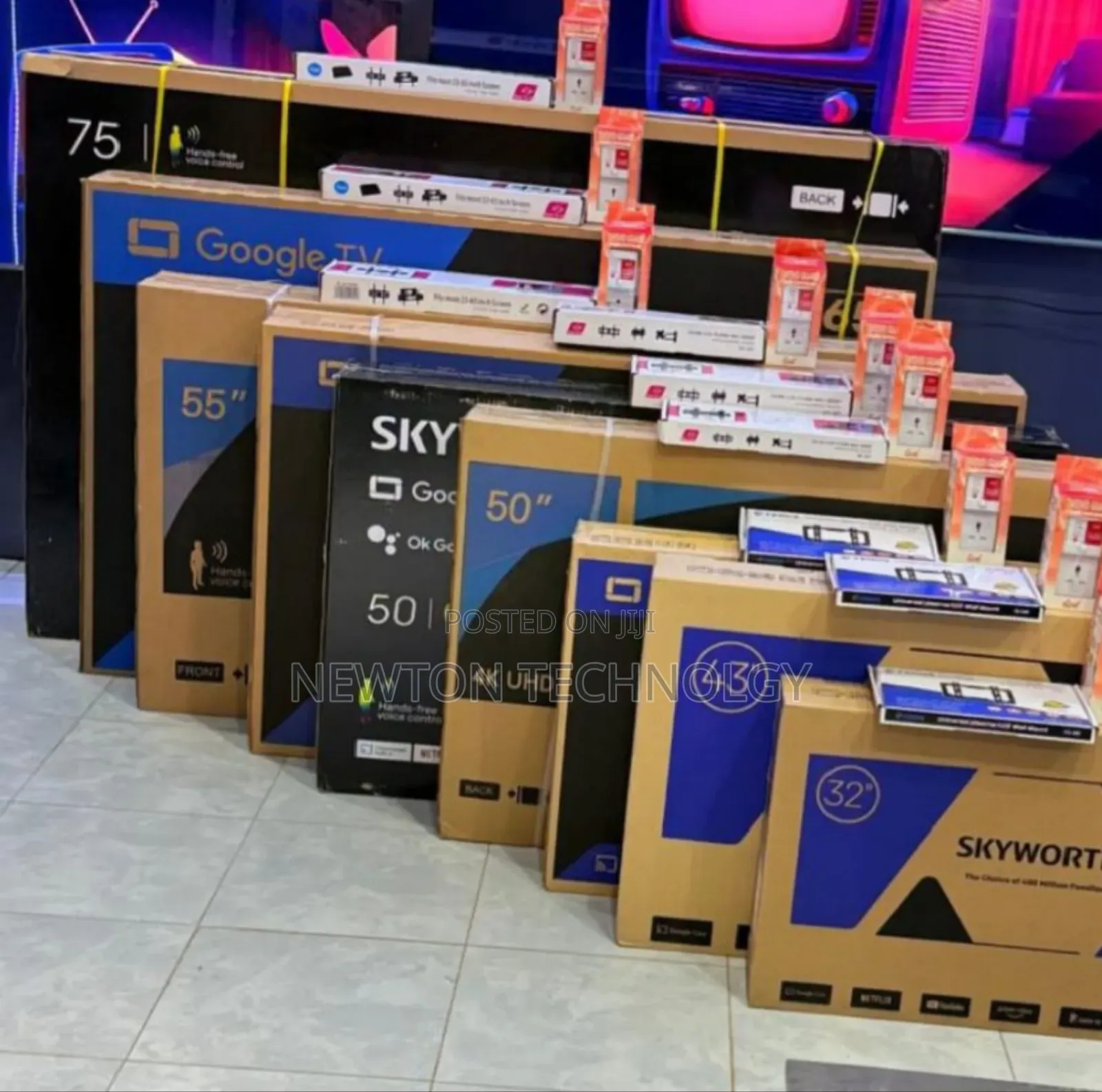 Skyworth Tv
New Model 50 Inches Qled