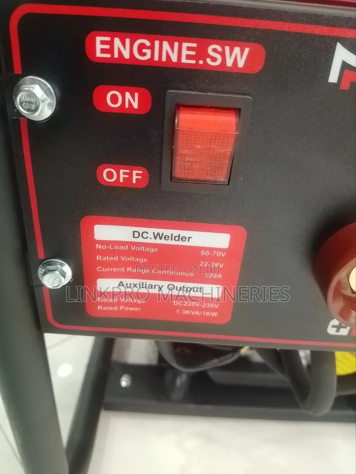 1.3 Kvamaxmech Petrol Welder Generator