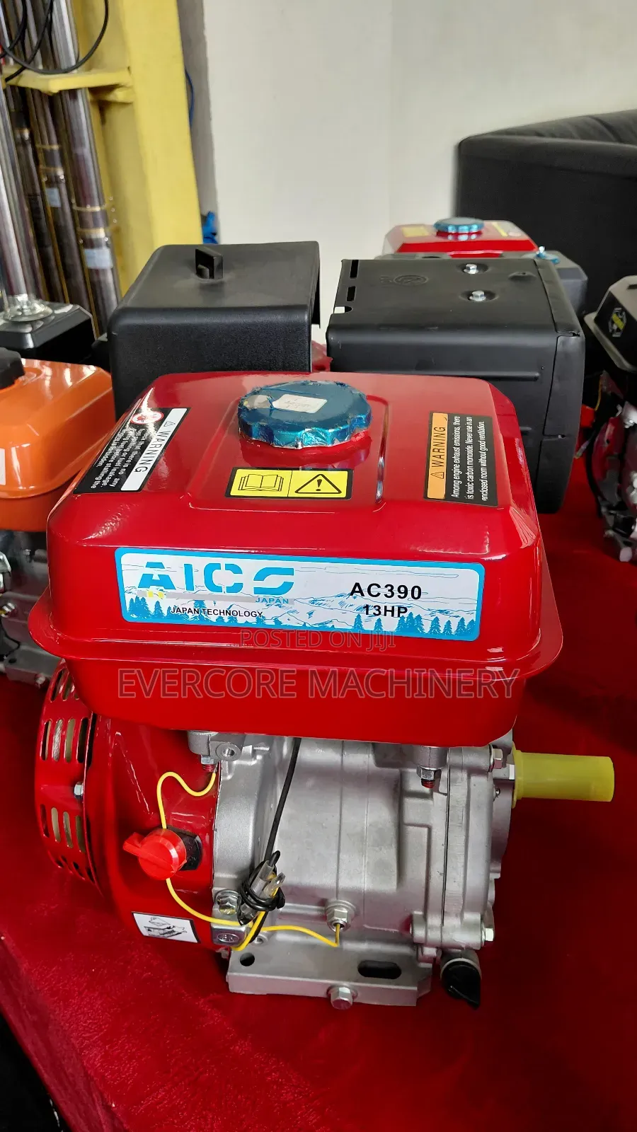 Aico Japan 13hp Petrol Powered Engine Ohv.
