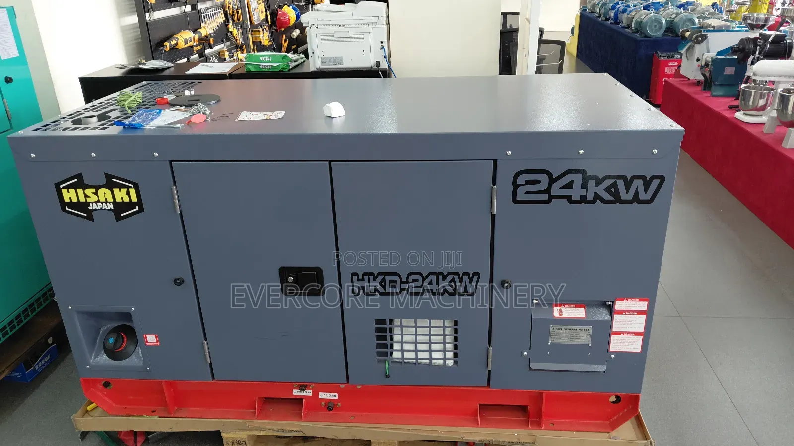 Hisaki Japan Diesel Silent Generator 30kva With 24killowatt