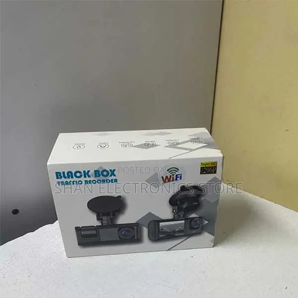 Day and Night Designed C309 Professional 3 Cameras Car Security System