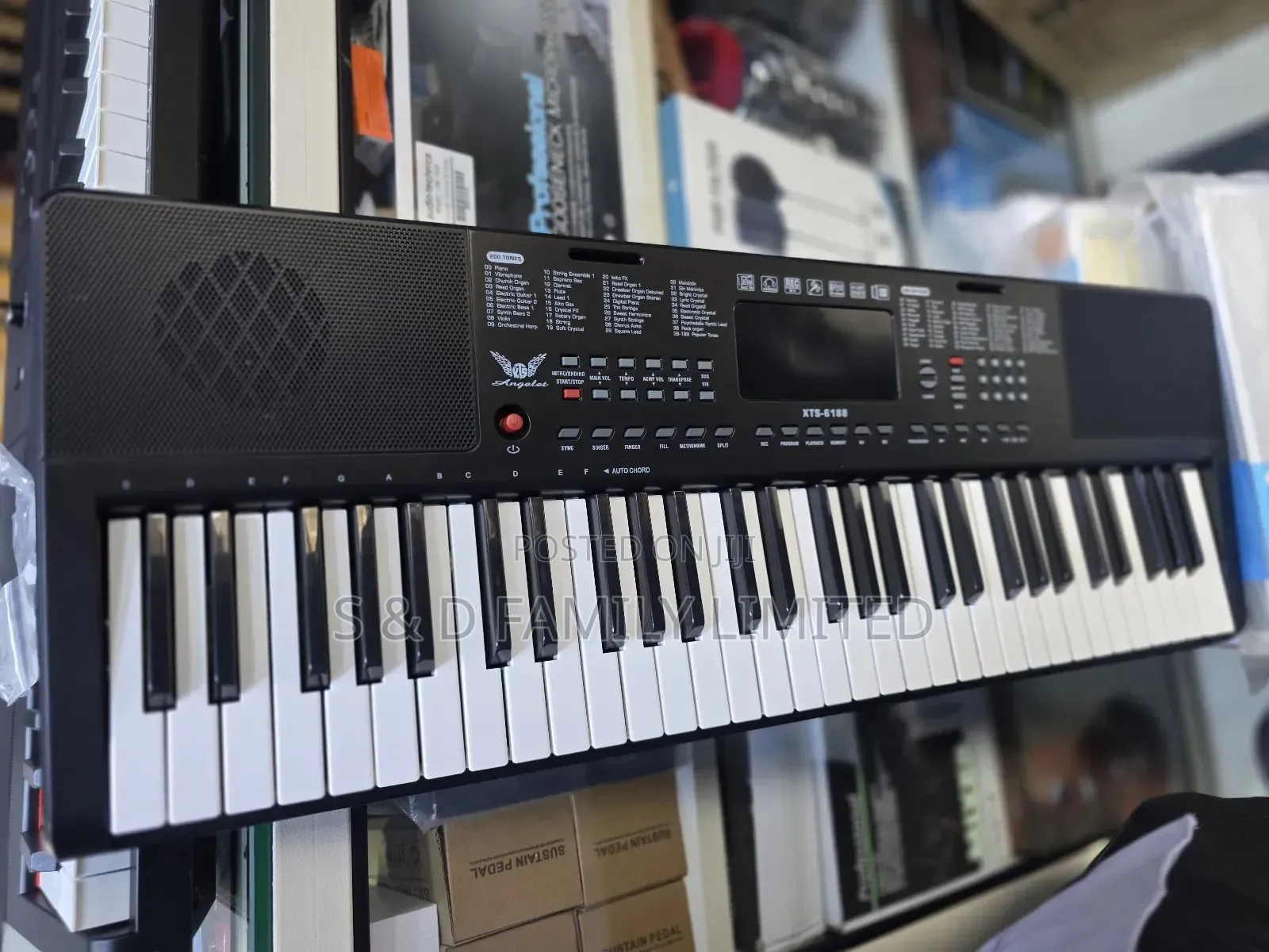Angelet XTS-6188 61 Keys Keyboard