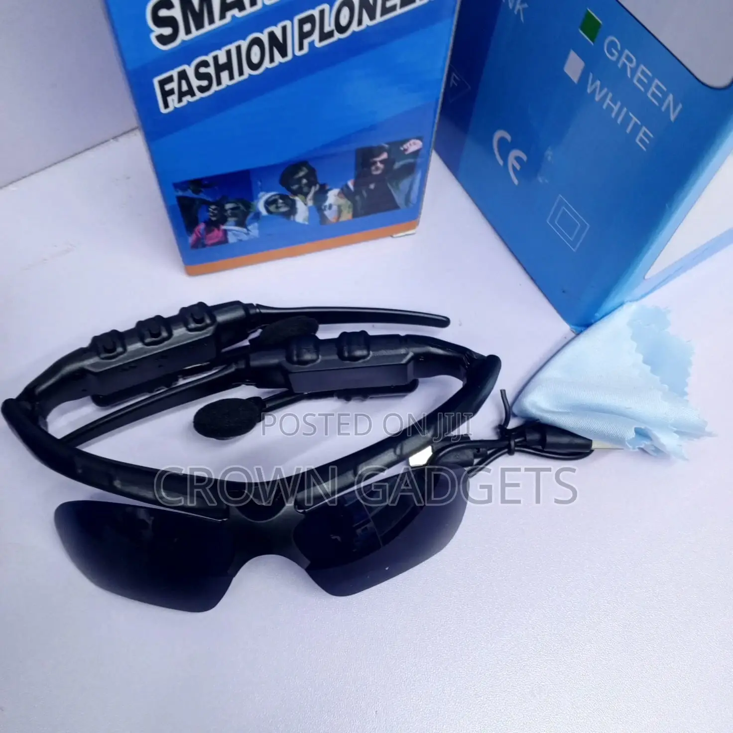 Wireless Bluetooth Sunglasses With Built-in Speakers Mic