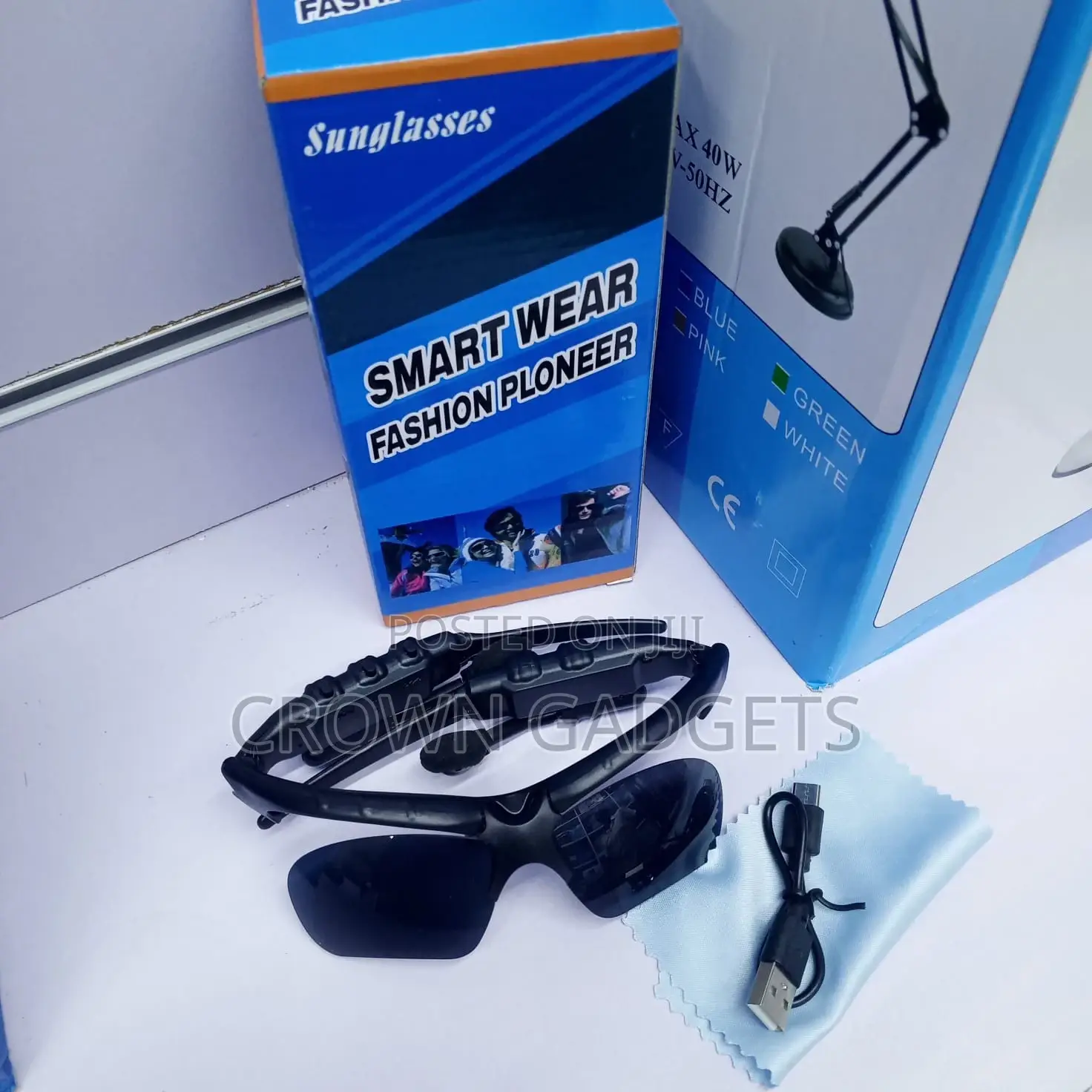 Wireless Bluetooth Sunglasses With Built-in Speakers Mic