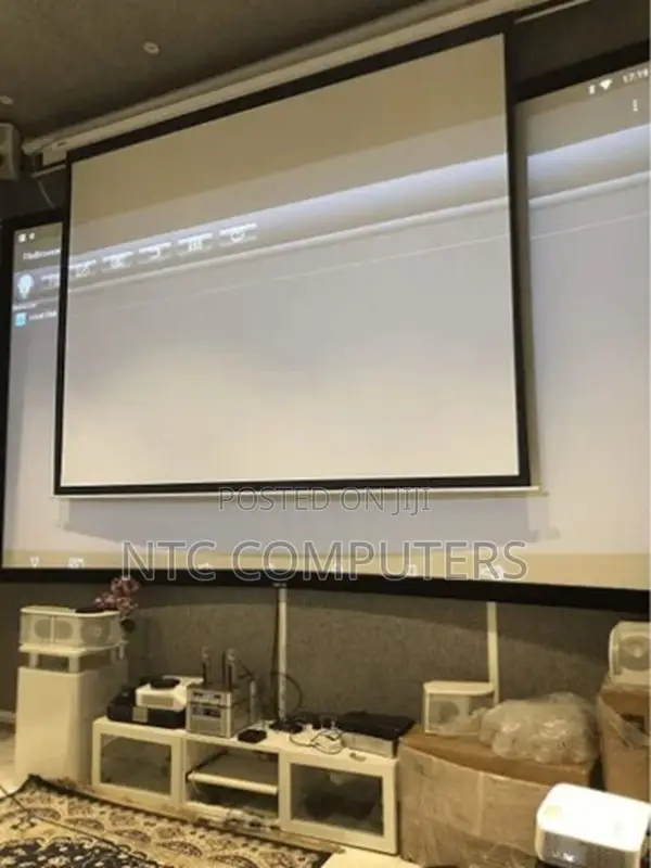 Lw Eps -240e - Electric Projector Screen 240 X 240 CMS