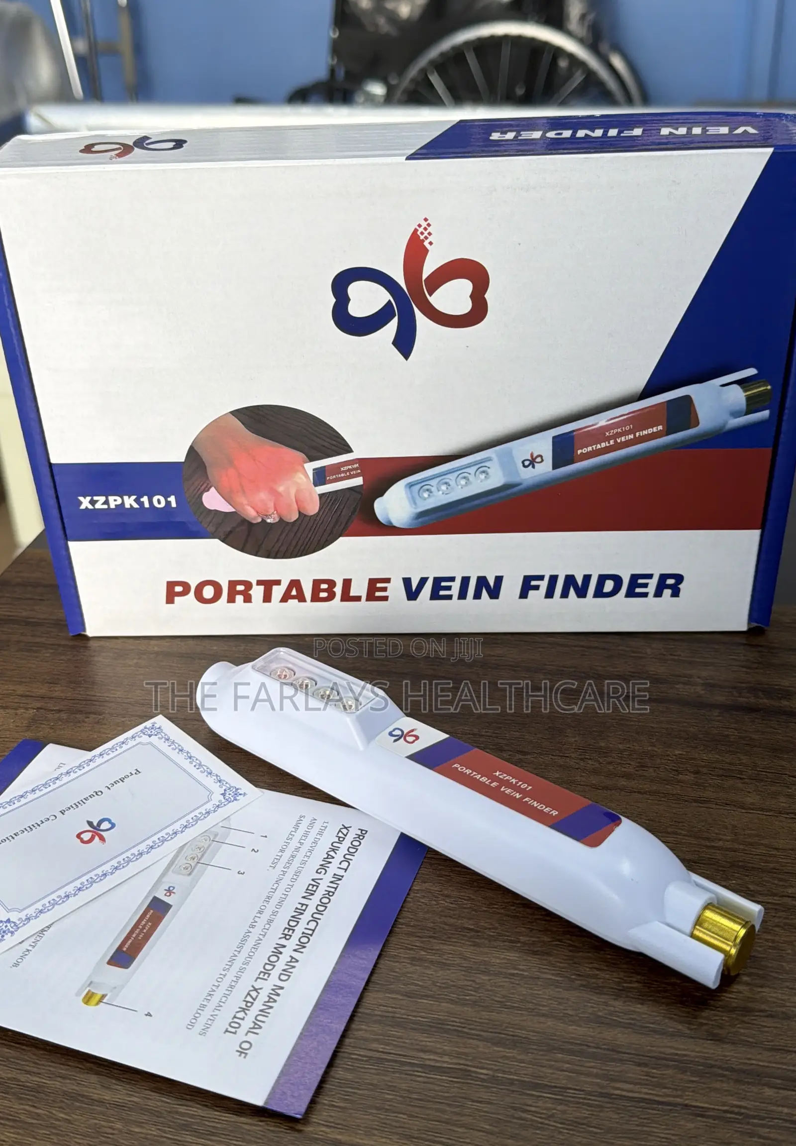 Vein Finder for Palm Veins
