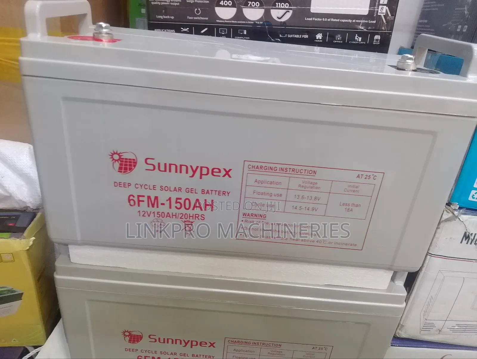 150ah Sunnypex Solar Battery