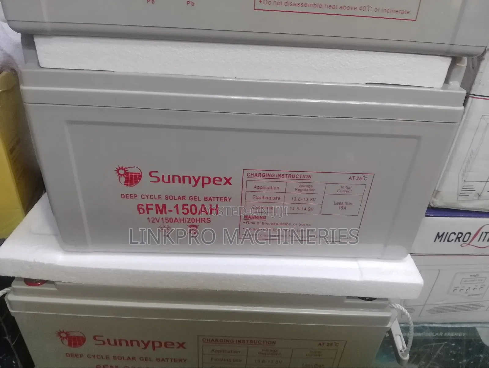 150ah Sunnypex Solar Battery