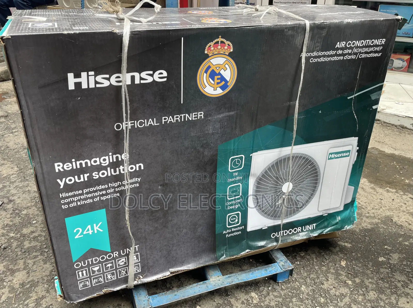 Hisense As-24uf4sbbtu00a 24k Btu Air Condition High Wall Split