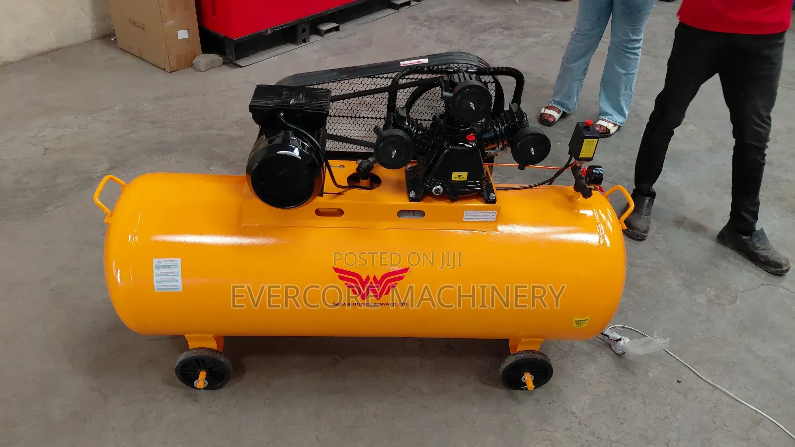 300l Electric Air Compressor Single Phase Three Piston.
