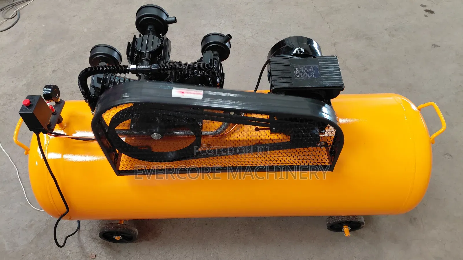 300l Electric Air Compressor Single Phase Three Piston.