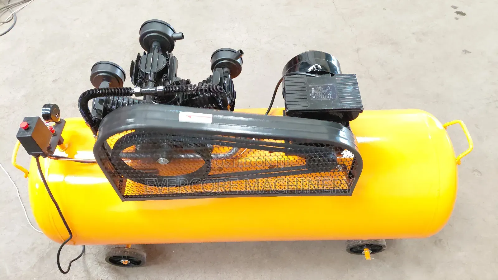 300l Electric Air Compressor Single Phase Three Piston.