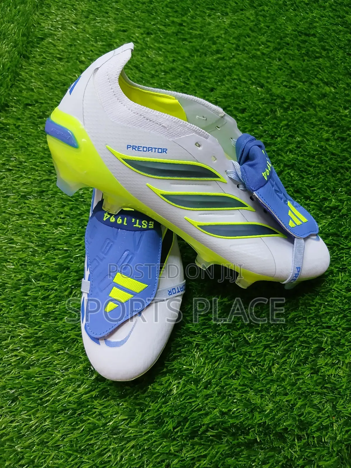 Blue/Neon Green Predator 26 World Cup Fg Soccer Boots