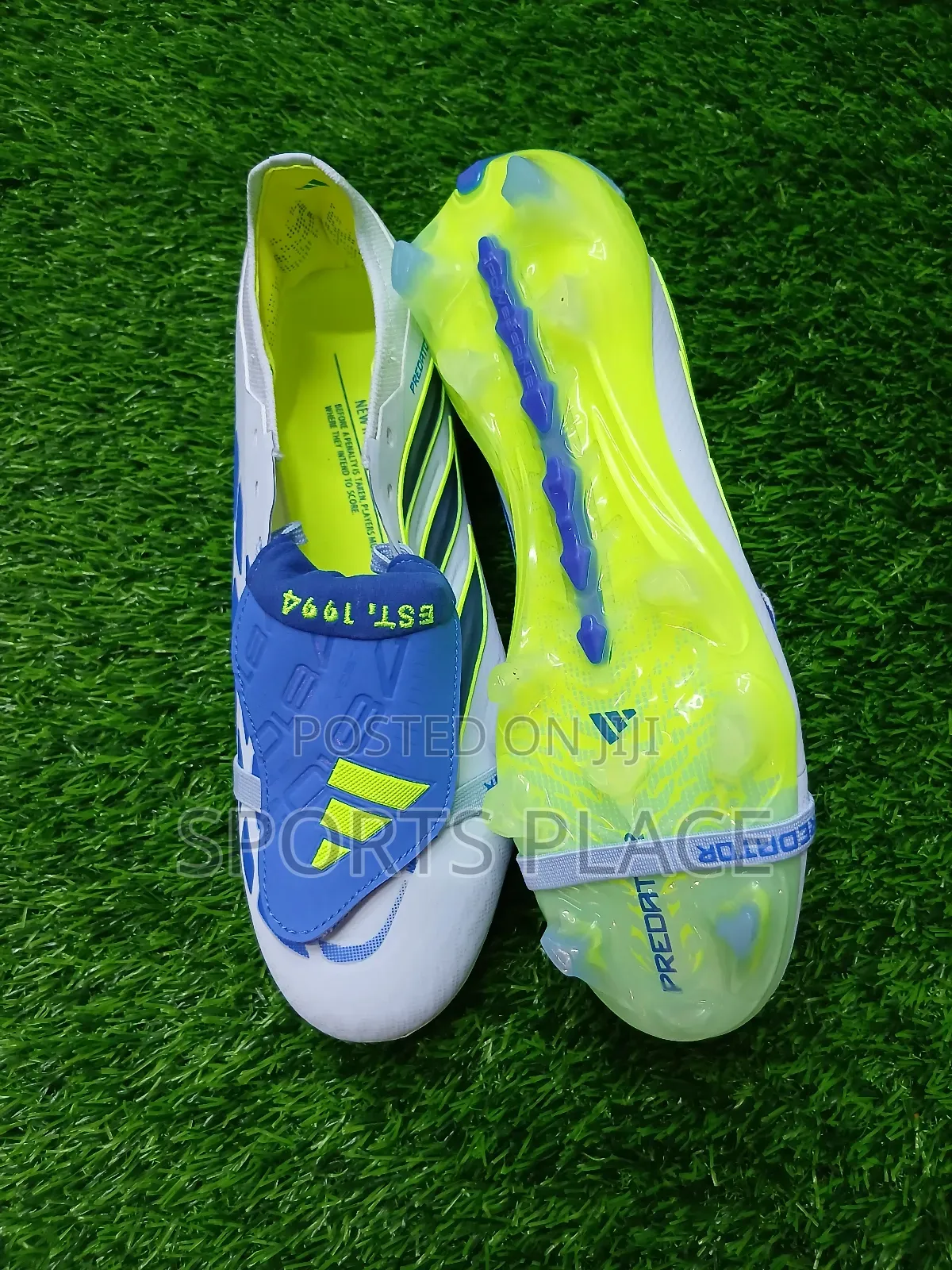 Blue/Neon Green Predator 26 World Cup Fg Soccer Boots