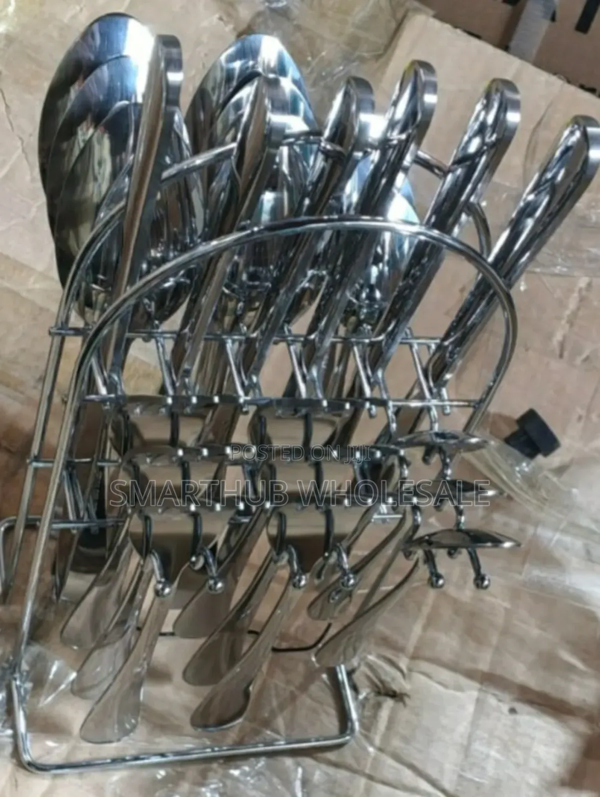 Cutlery Set - 24pcs Stainless Steel Tableware