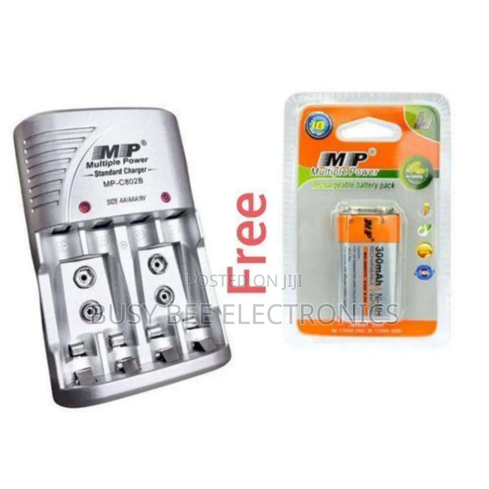 Rechargeable Battery Charger-Aa/Aaa 9v Plus Battery Free