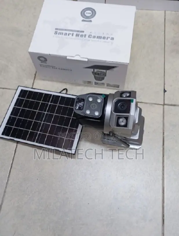 Outdoor Solar CCTV Camera 4g Dual Lens Smart Tracking Remote Viewing