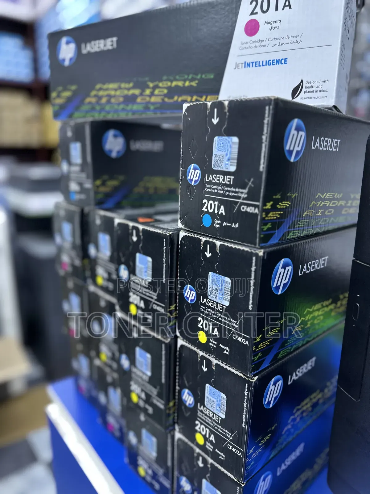 Hp Color Laserjet Pro M252n Toners Hp 201a