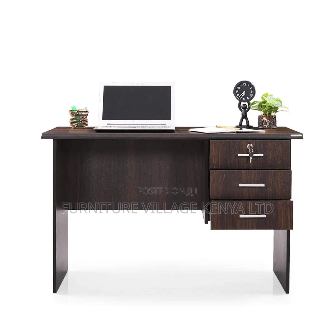 Office Desks: 1200mm Home Office Table With Drawers