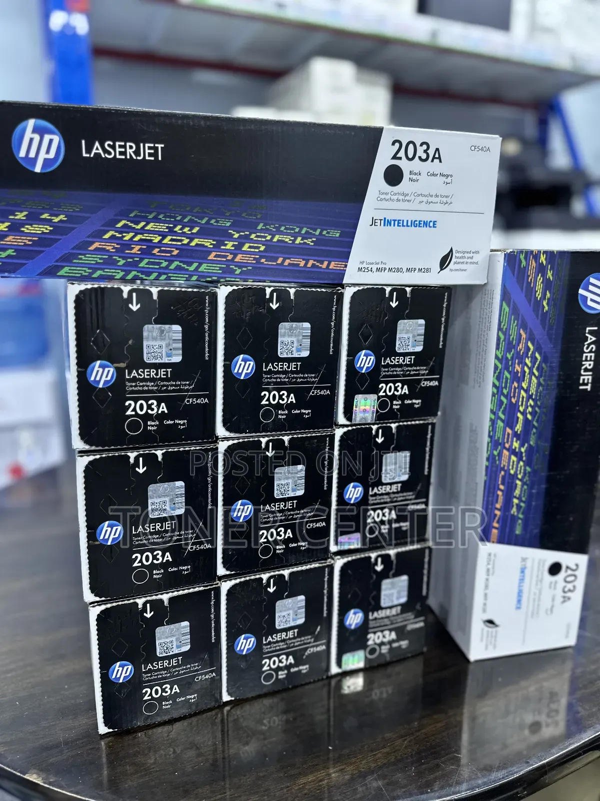 Hp Color Laserjet Pro M254dw Original Toners Hp 203a