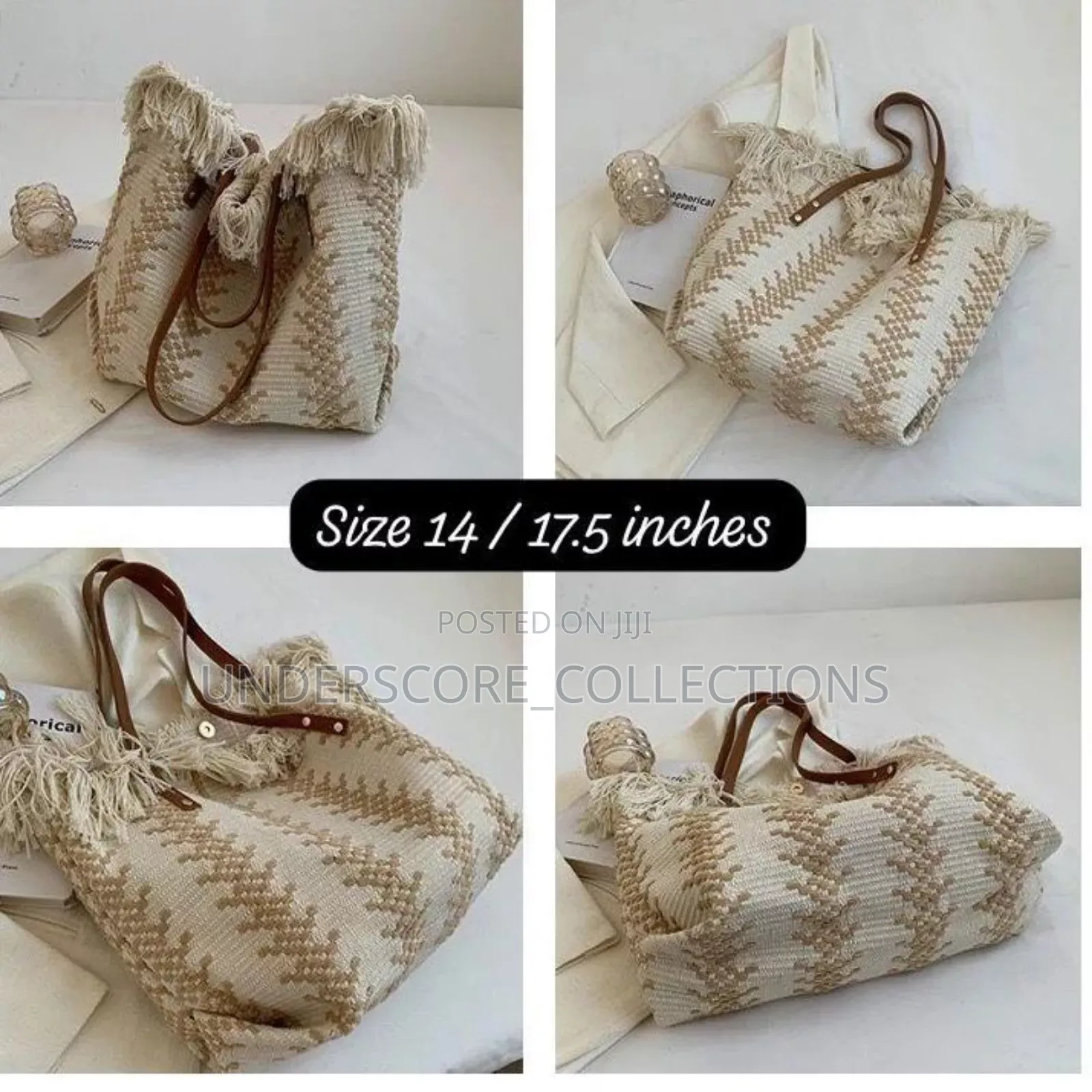 Summer Tassel Tote Bag