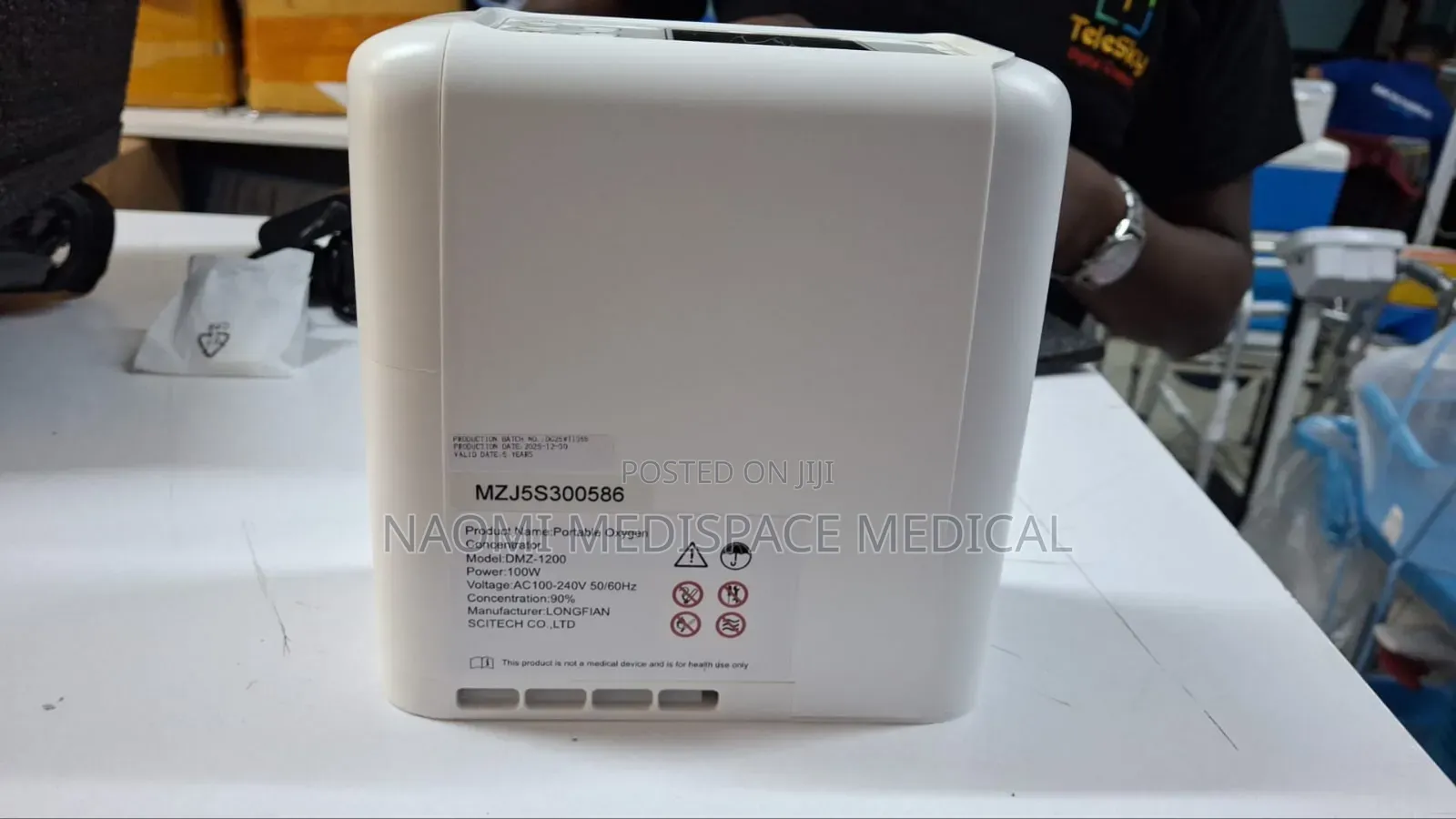 Longfian Portable Oxygen Concentrator for Flight/Long Distance