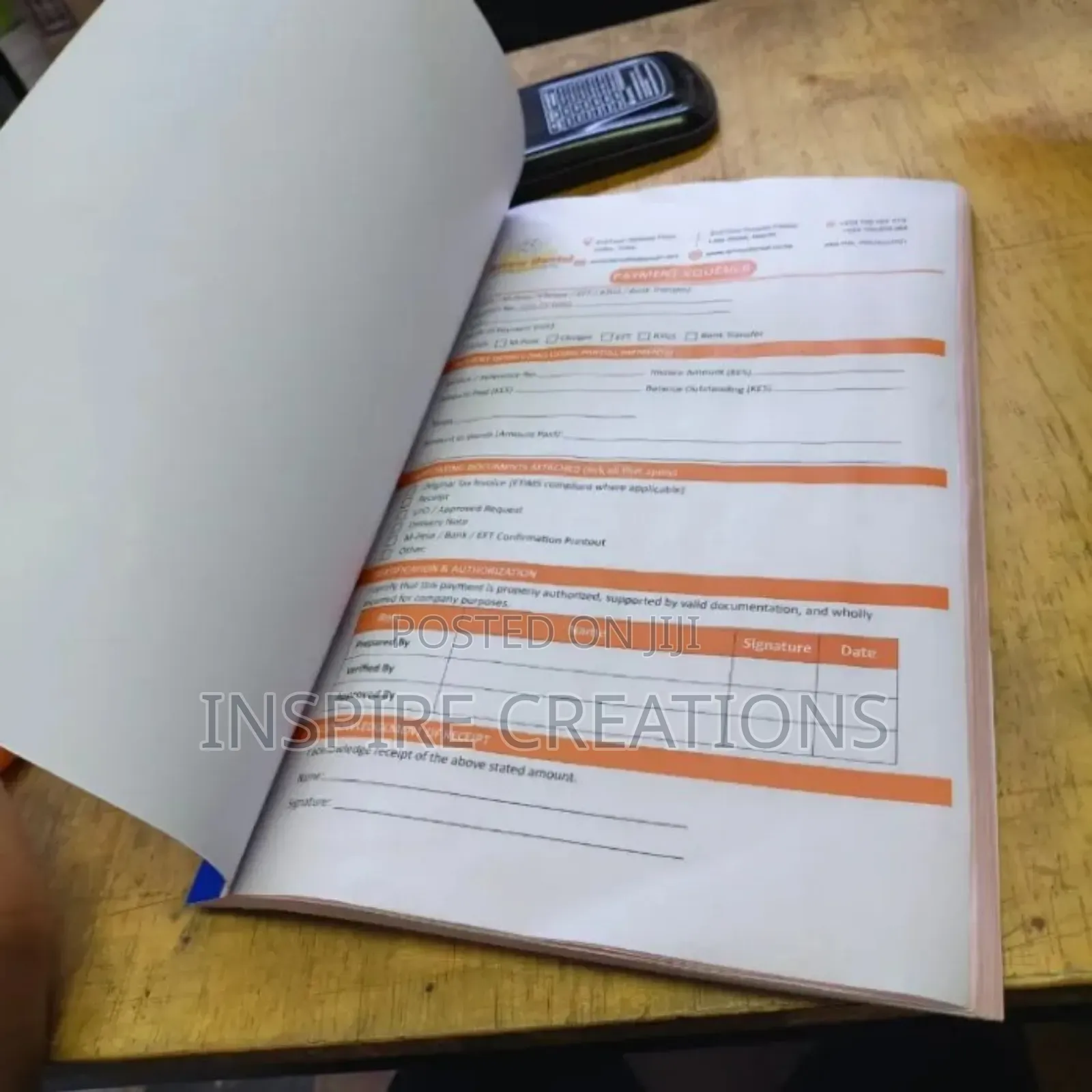 + Hospital Customized Receipt Books Printing