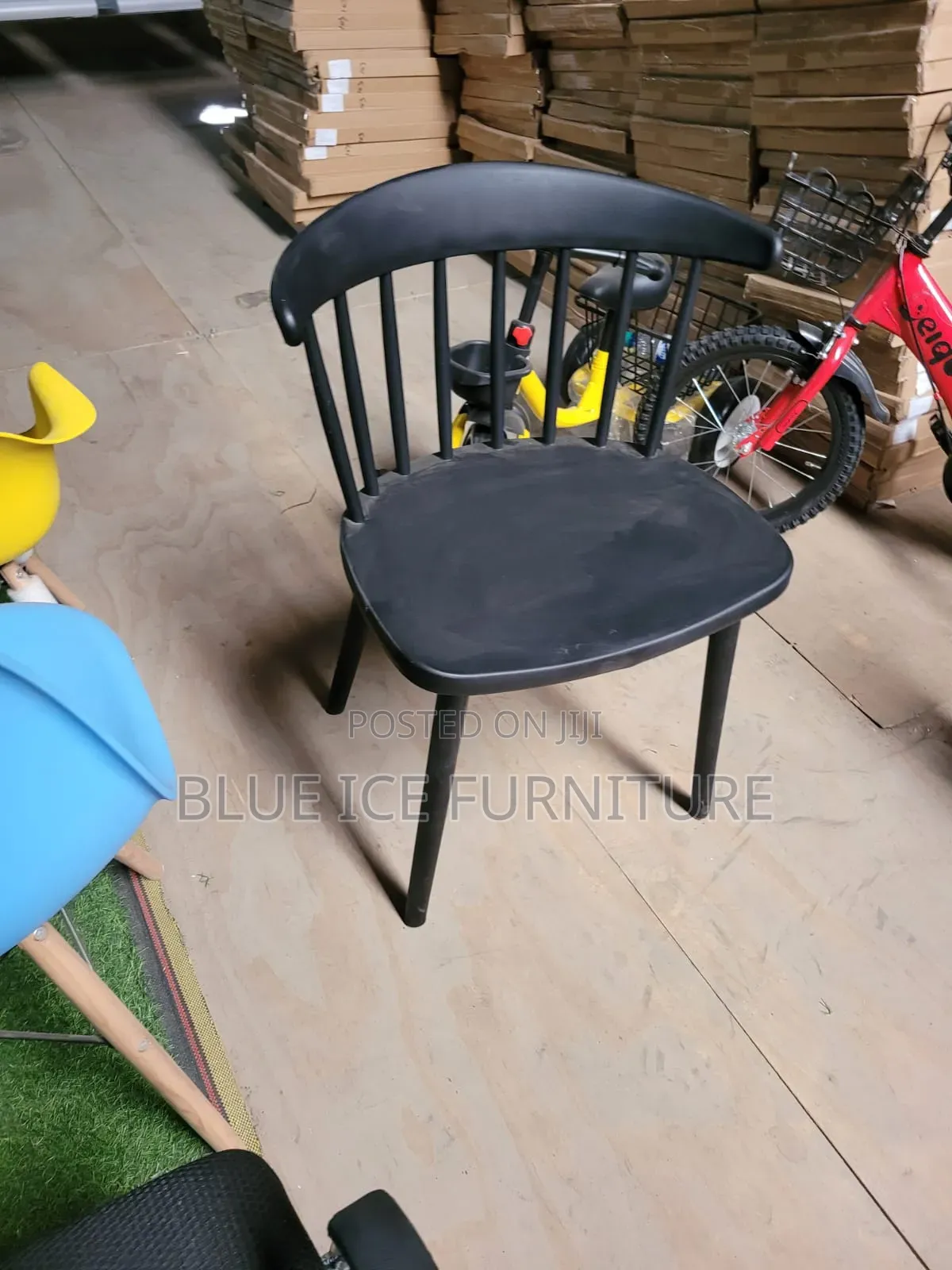 Black Dining Chair Stackable