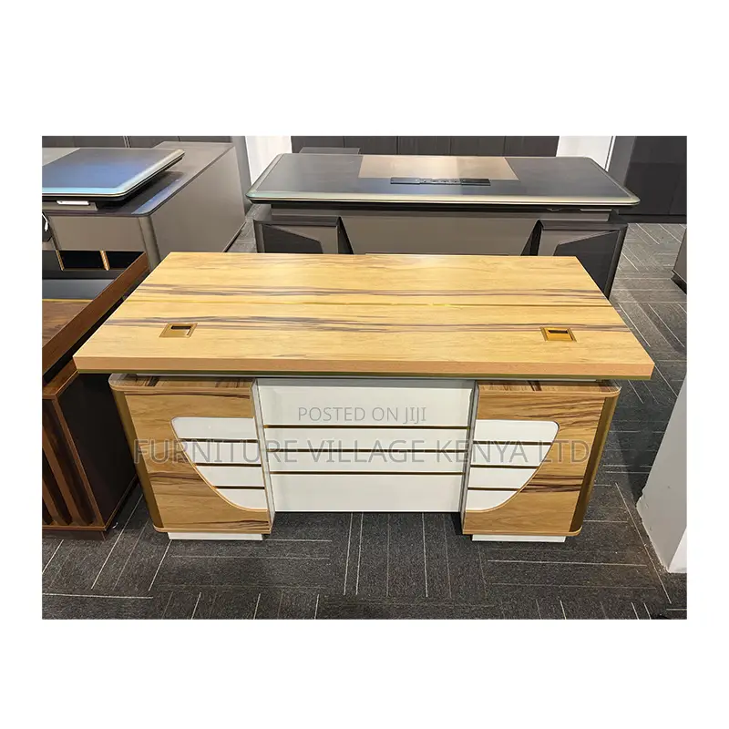 Executive Boss Desk Office Table With Drawers