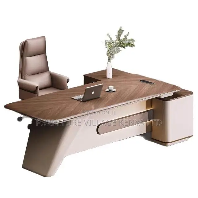 Executive Desks: 1800mm L-shaped Office Desk