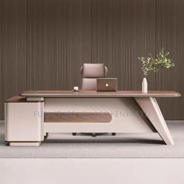 Executive Desks: 1800mm L-shaped Office Desk