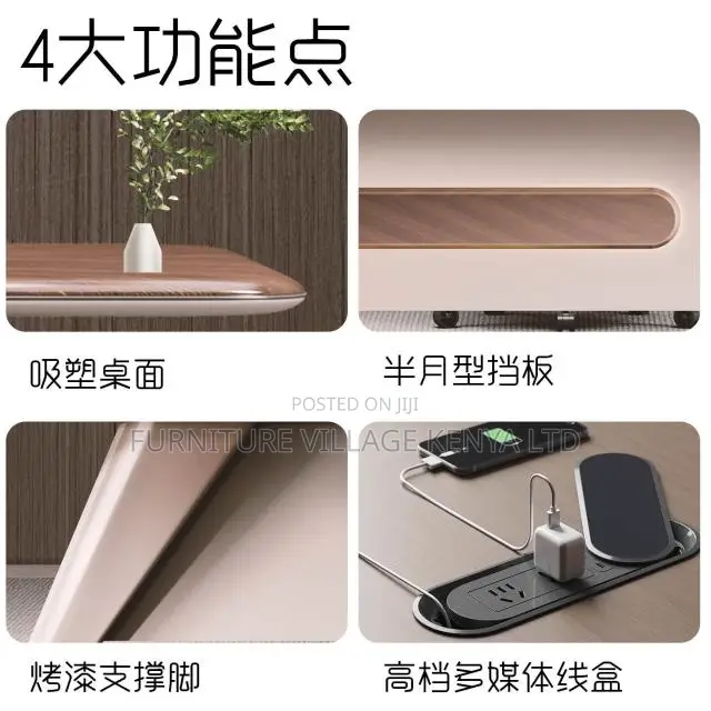 Executive Desks: 1800mm L-shaped Office Desk