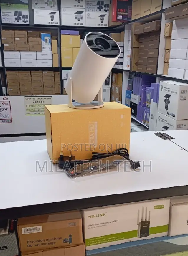 Hy300 Pro Android Projector, Ansi Lumens, LCD Type, 1500