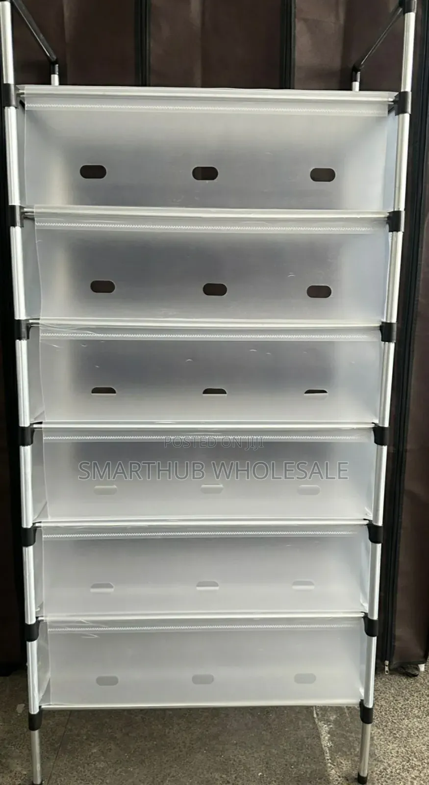 Shoe Rack- Shoe Rack Organizer 7 Tiers Dust-Proof