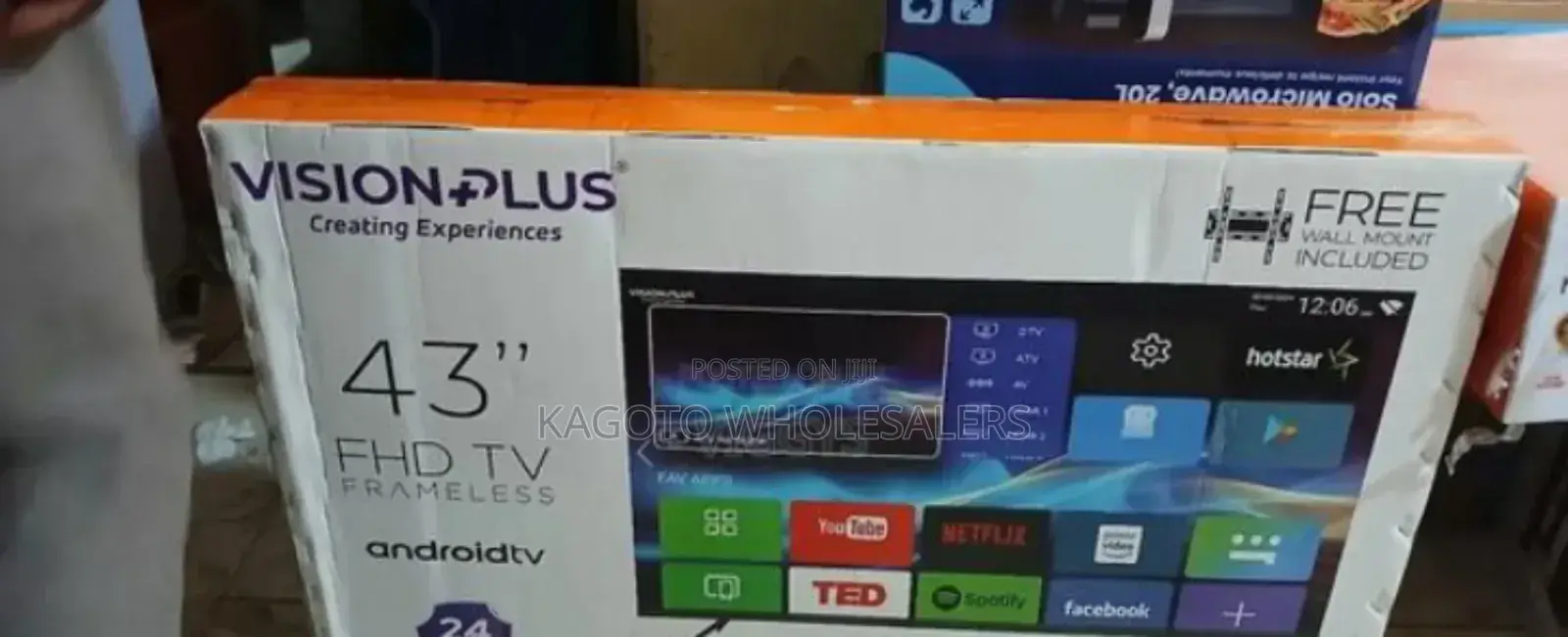 Vision 43inch Smart Tv