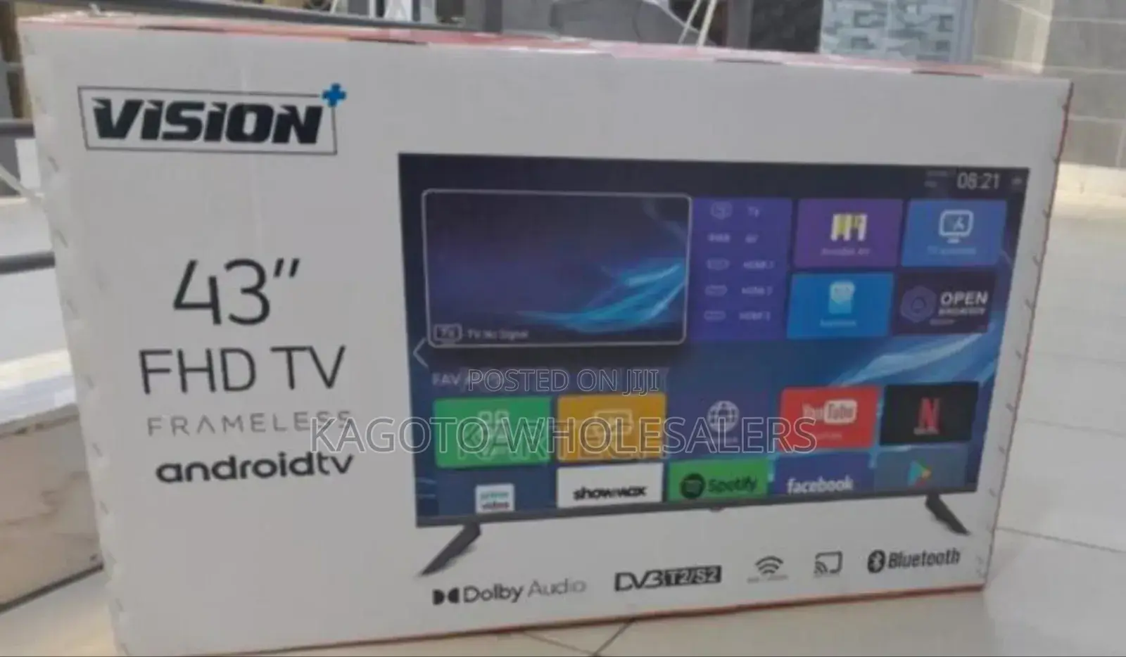 Vision 43inch Smart Tv